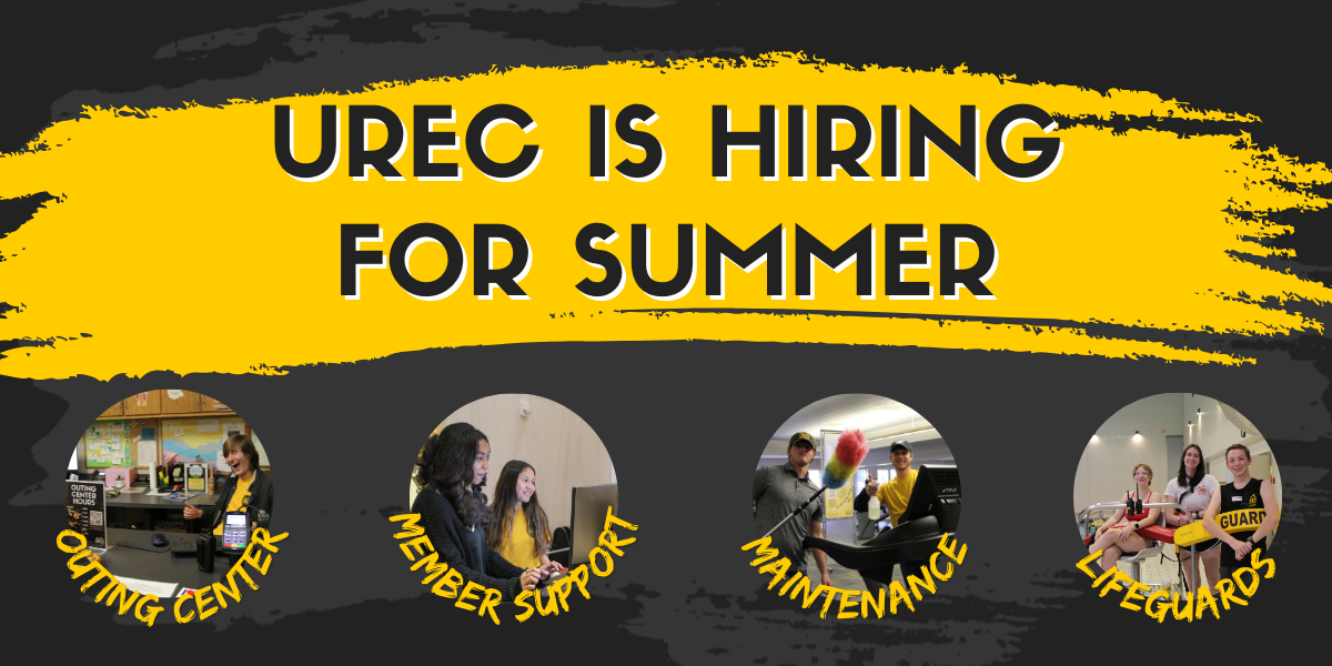 Urec is hiring for summer