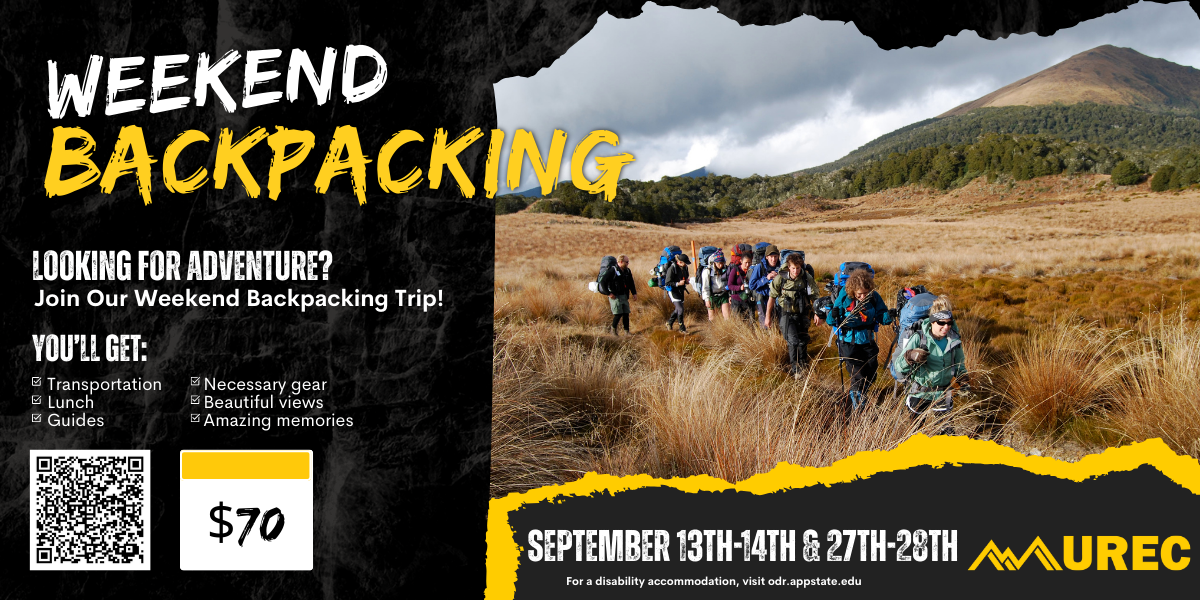 Weekend Backpacking Trip