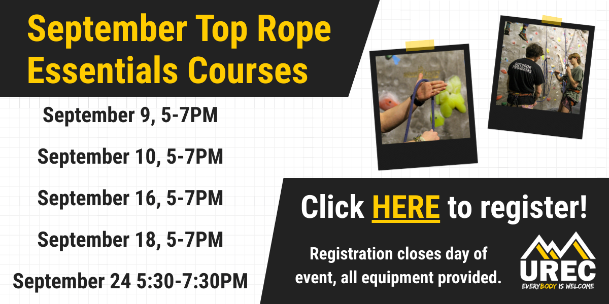 September Top Rope Clinics