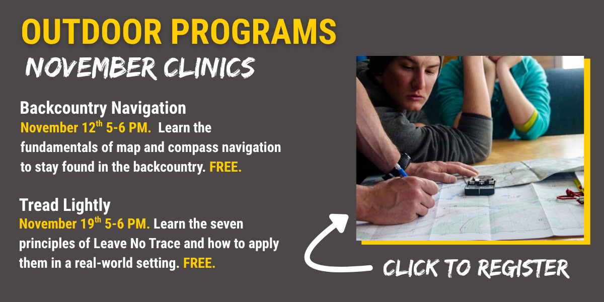 Outing Center November Clinics