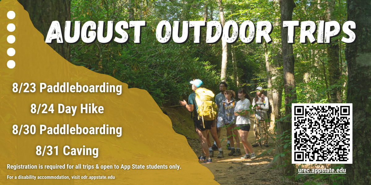 August Outdoor Trips
