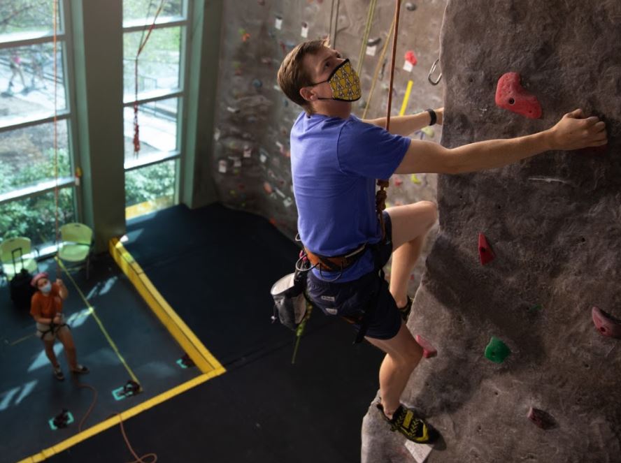 Rock Climbing  Physical Education and Recreation