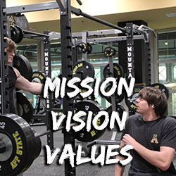Mission vision values