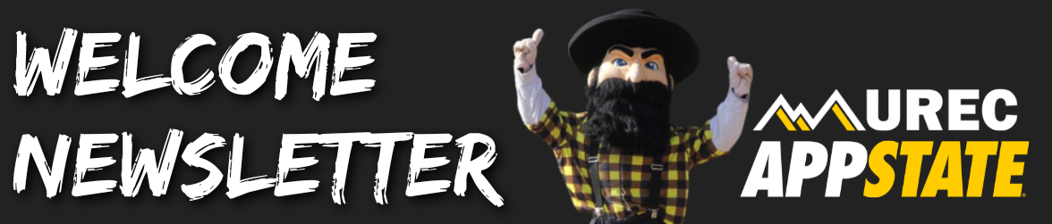 Welcome Back Newsletter