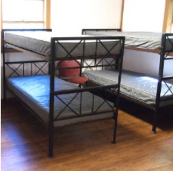 Bunks in cabin