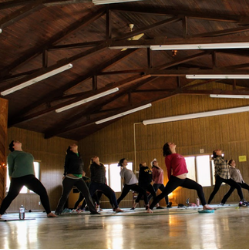 Yoga inside Broadstone